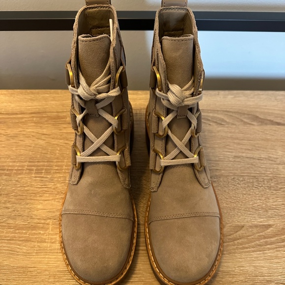 SOREL Joan Now Lace, Omega Taupe, Size 8 - Picture 7 of 10